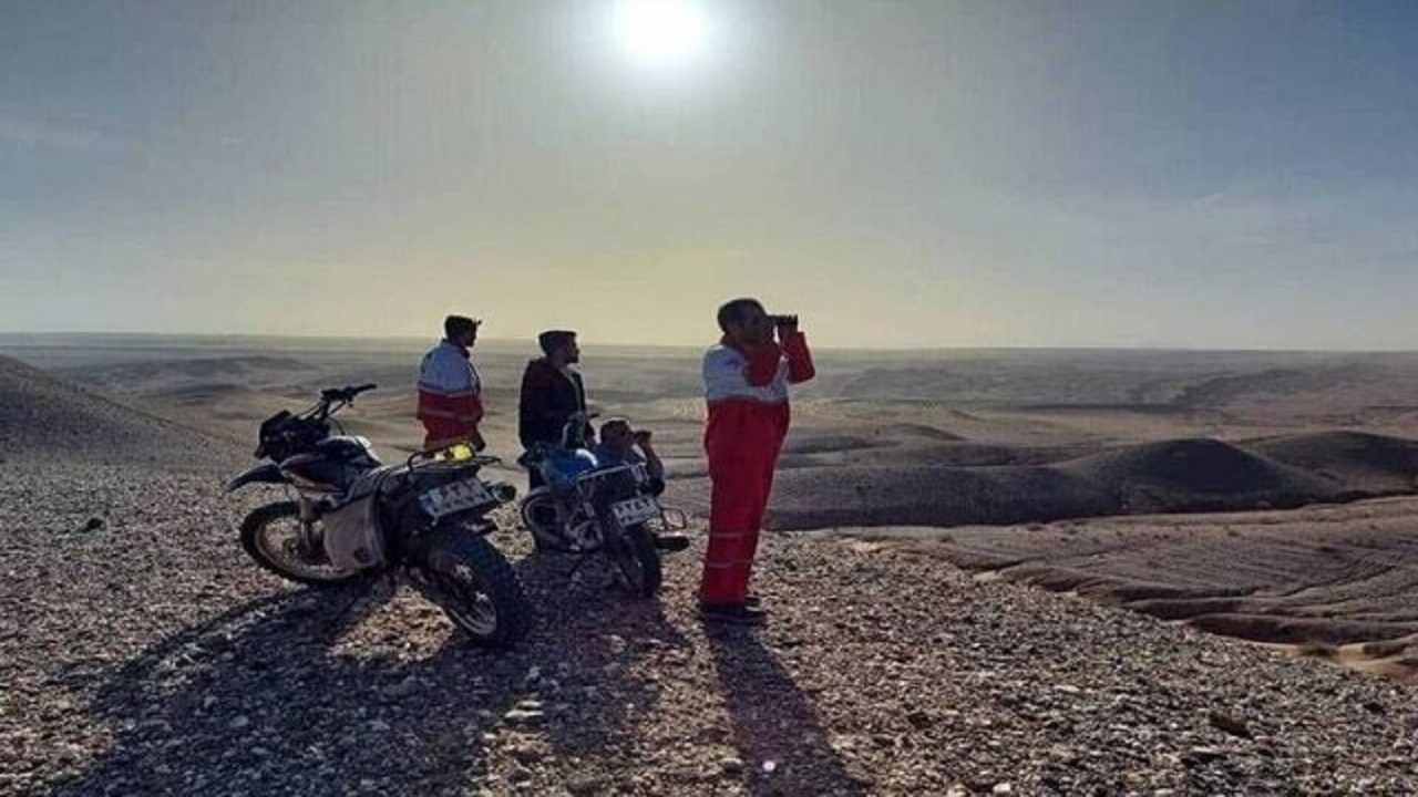 ادامه جستجو برای یافتن مفقودان در کویر دامغان