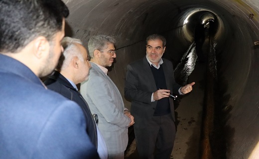 بازدید از سد مخزنی سفیدرود در منجیل