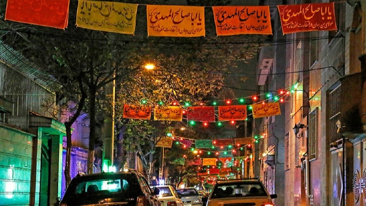 حال و هوای شهرستان گلباف در شب نیمه شعبان + فیلم