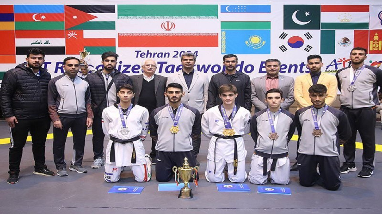 ۴ تکواندوکار مازندرانی در جام باشگاه‌های آسیا مدال گرفتند