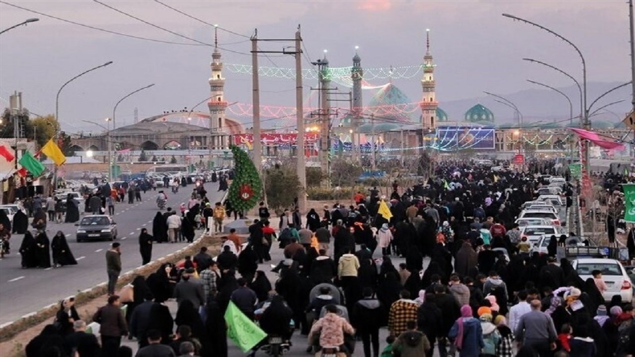 اطلاعات ضروری برای زائران نیمه شعبان در قم پیامک شده‌است
