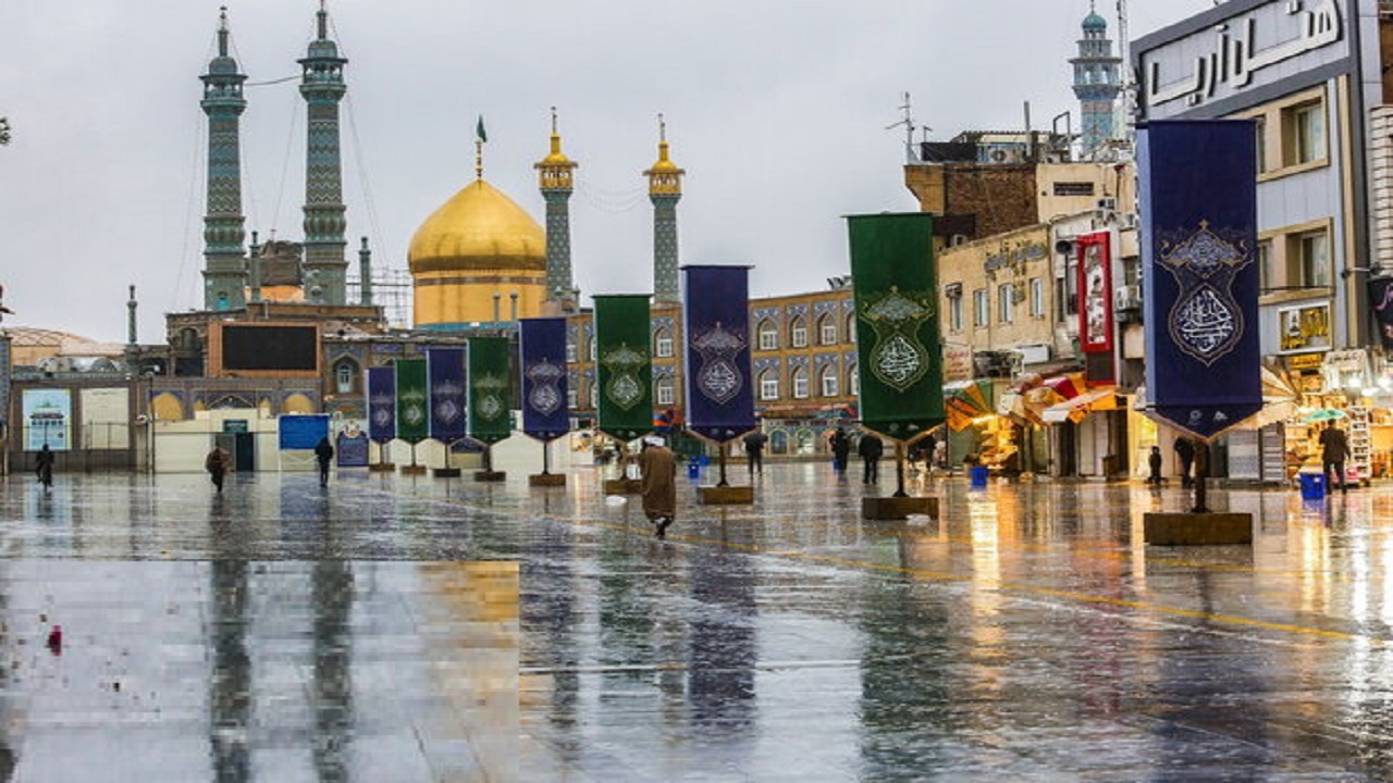 بارش برف در استان قم تا روز پنج شنبه ادامه دارد