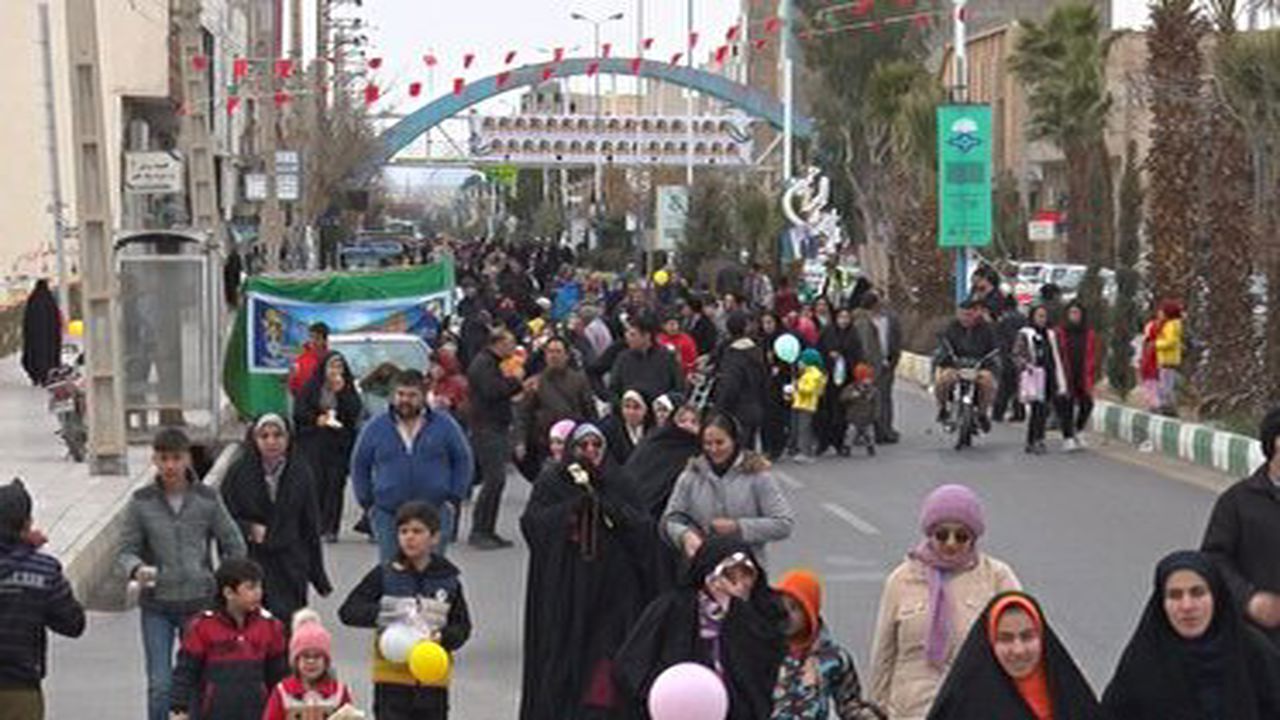 بزرگداشت عید نیمه شعبان در سمنان+ فیلم
