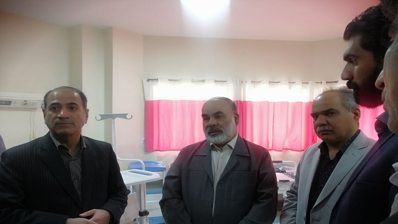 بخش بستری پس از زایمان در بیمارستان حضرت علی ابن ابیطالب (ع) زاهدان راه اندازی شد