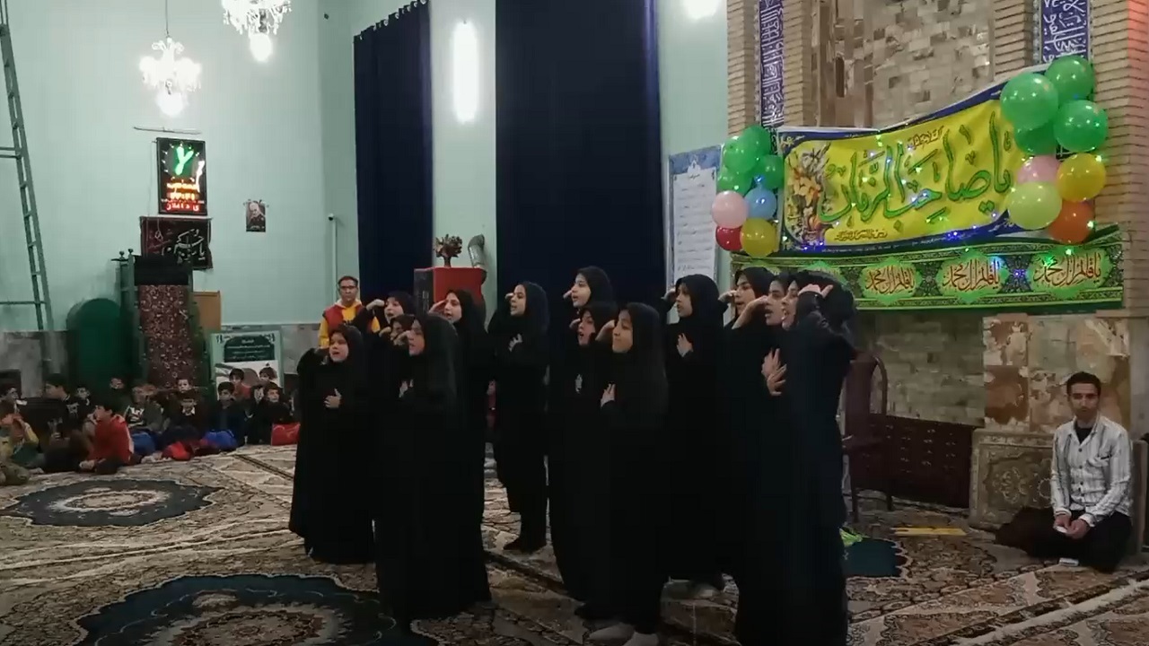 گوشه‌هایی از ویژه برنامه‌های نیمه شعبان در روستای داغلان + فیلم