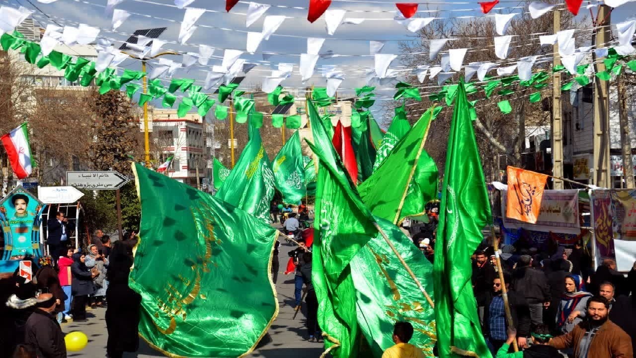 برگزاری جشن بزرگ نیمه شعبان در خرم آباد+تصاویر