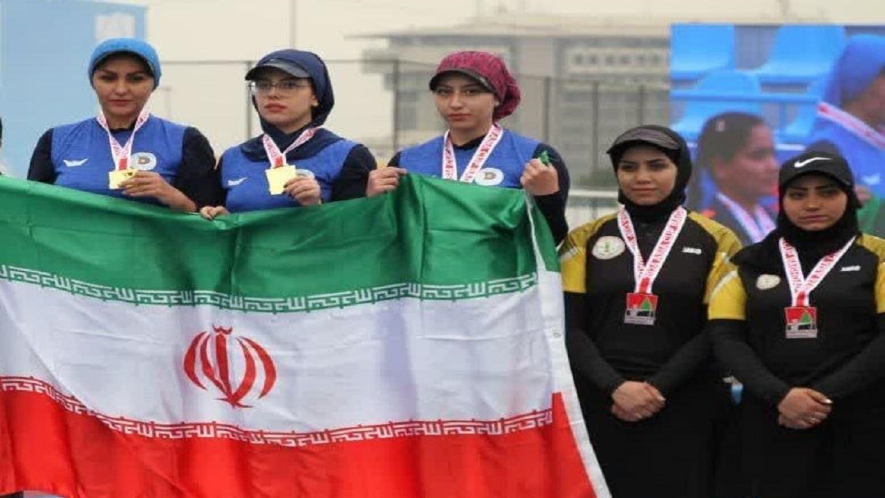 تیم کامپوند بانوان آذربایجان شرقی قهرمان کاپ آسیایی بغداد