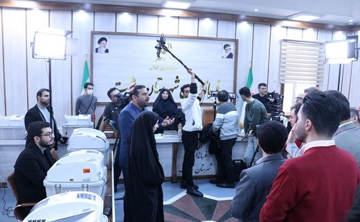 آموزش رأی دادن الکترونیکی در سریال جایزه شبکه باران