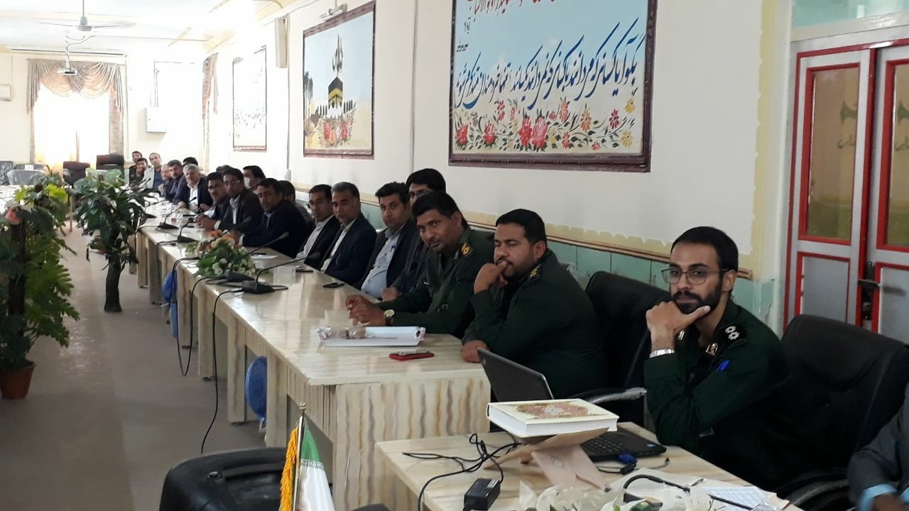 برگزاری جلسه شورای اداری شهرستان هیرمند