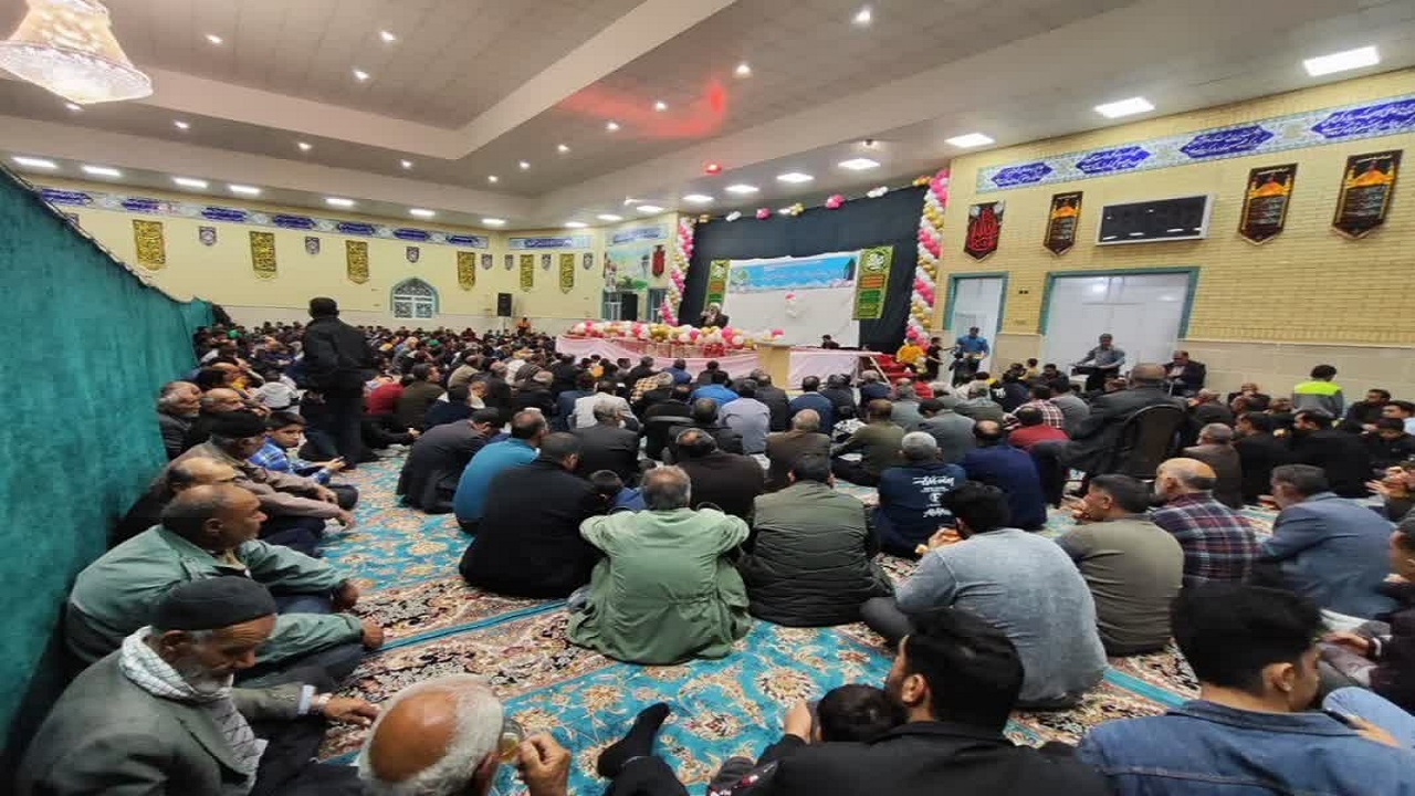برگزاری جشن نیمه شعبان در مهردشت + عکس وفیلم