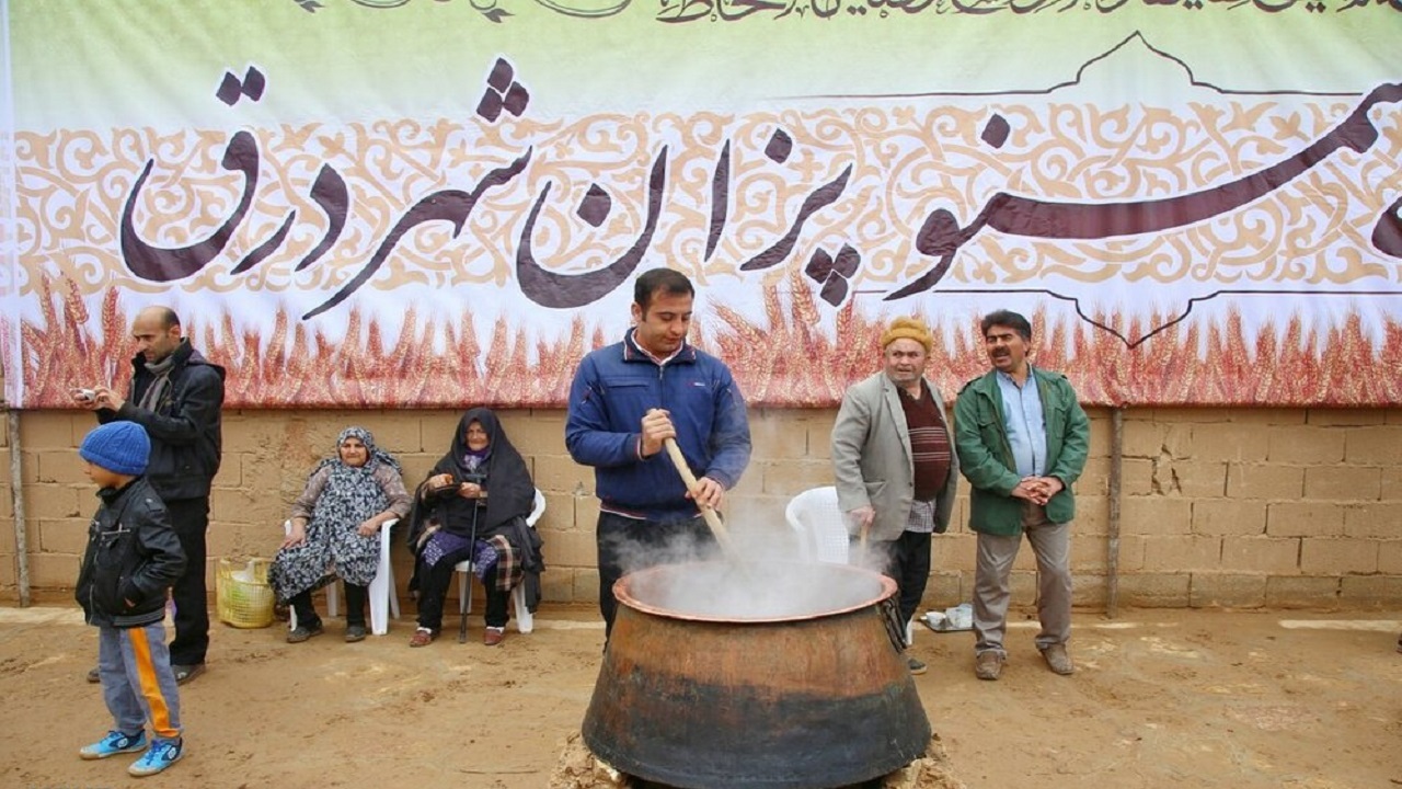 جشنواره سمنو در درق گرمه