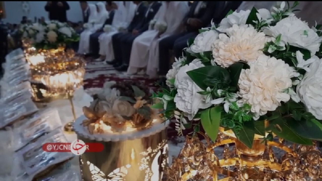 مراسم ازدواج ۲۰ زوج افغانستانی + فیلم