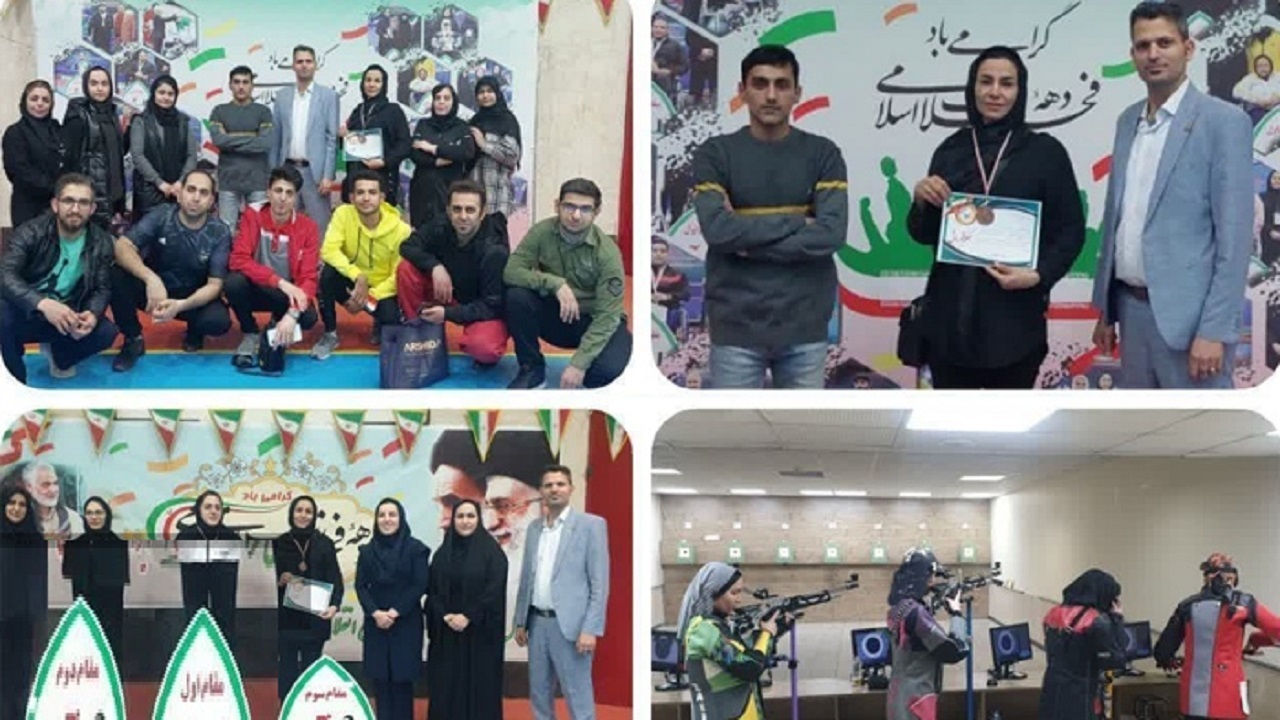 قم قهرمان مسابقات تیراندازی ناشنوایان ایران شد