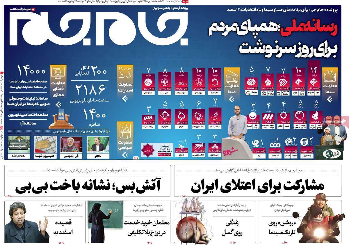 روزنامه جام جم