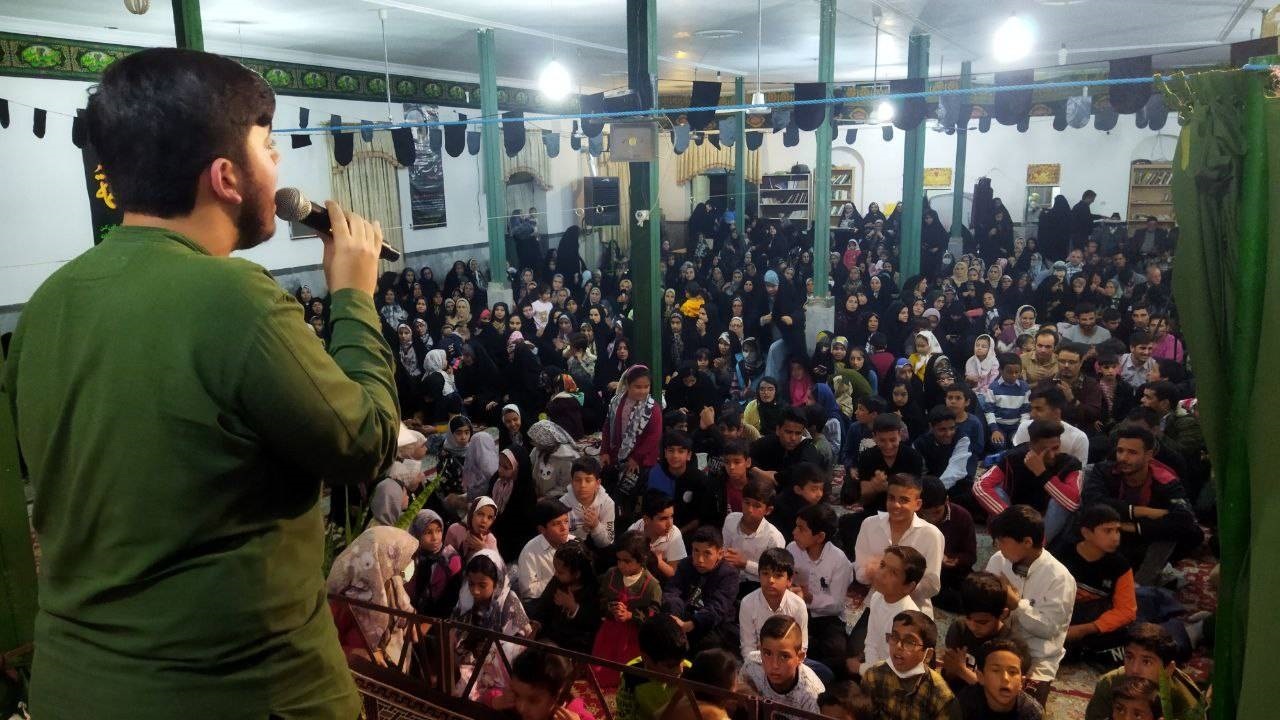 مراسم جشن نیمه شعبان در روستای ده محمد