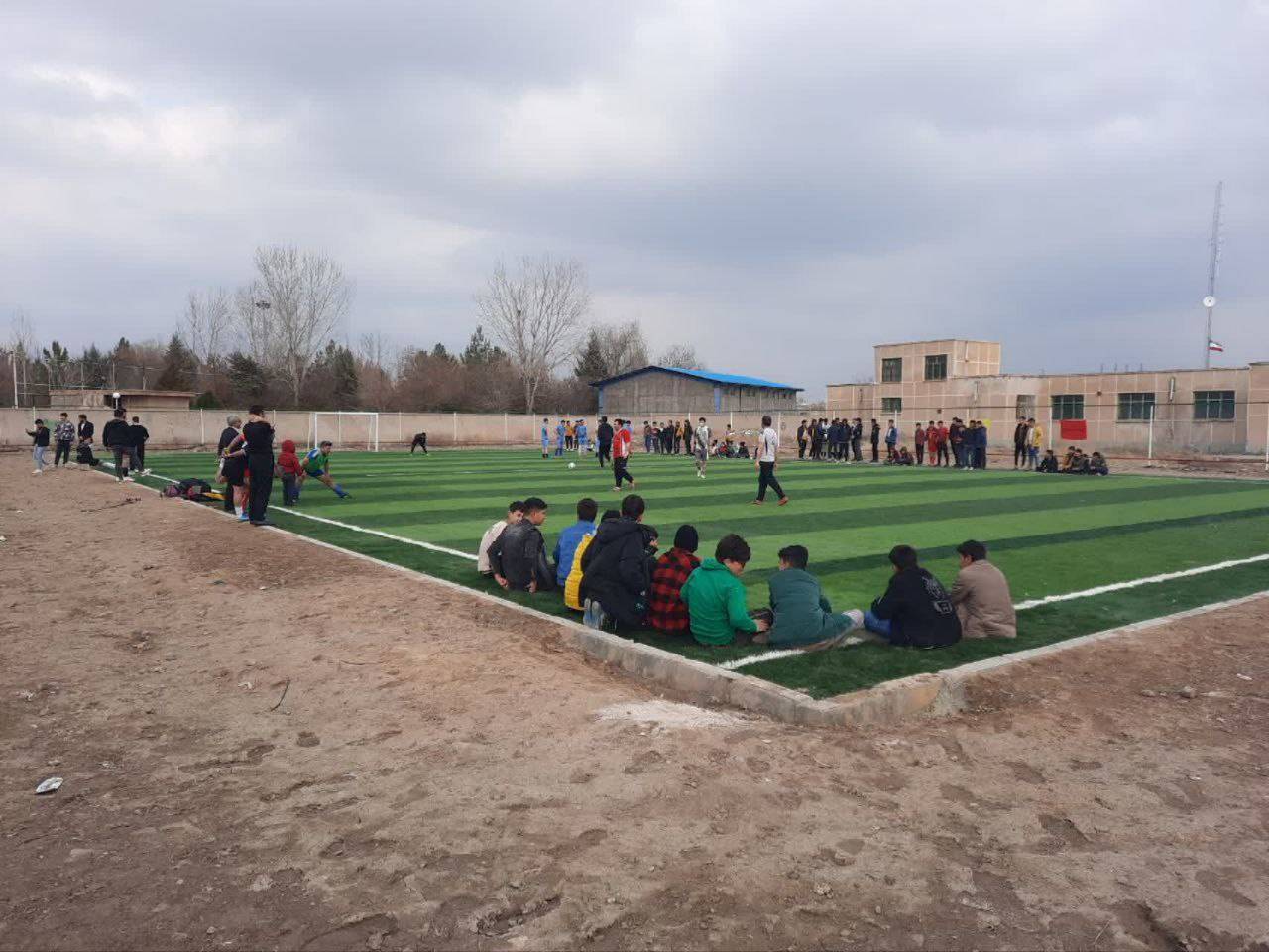برگزاری مسابقات چهارجانبه ورزشی در چهاربرج