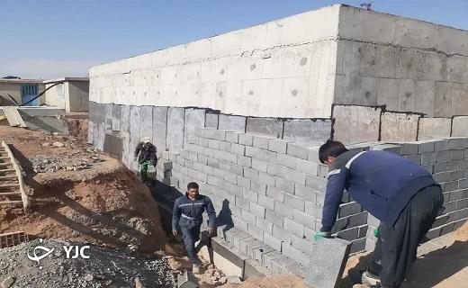 اتمام عملیات ساخت مخزن روستای احمدآباد مشیر اتمام عملیات ساخت مخزن روستای احمدآباد مشیر