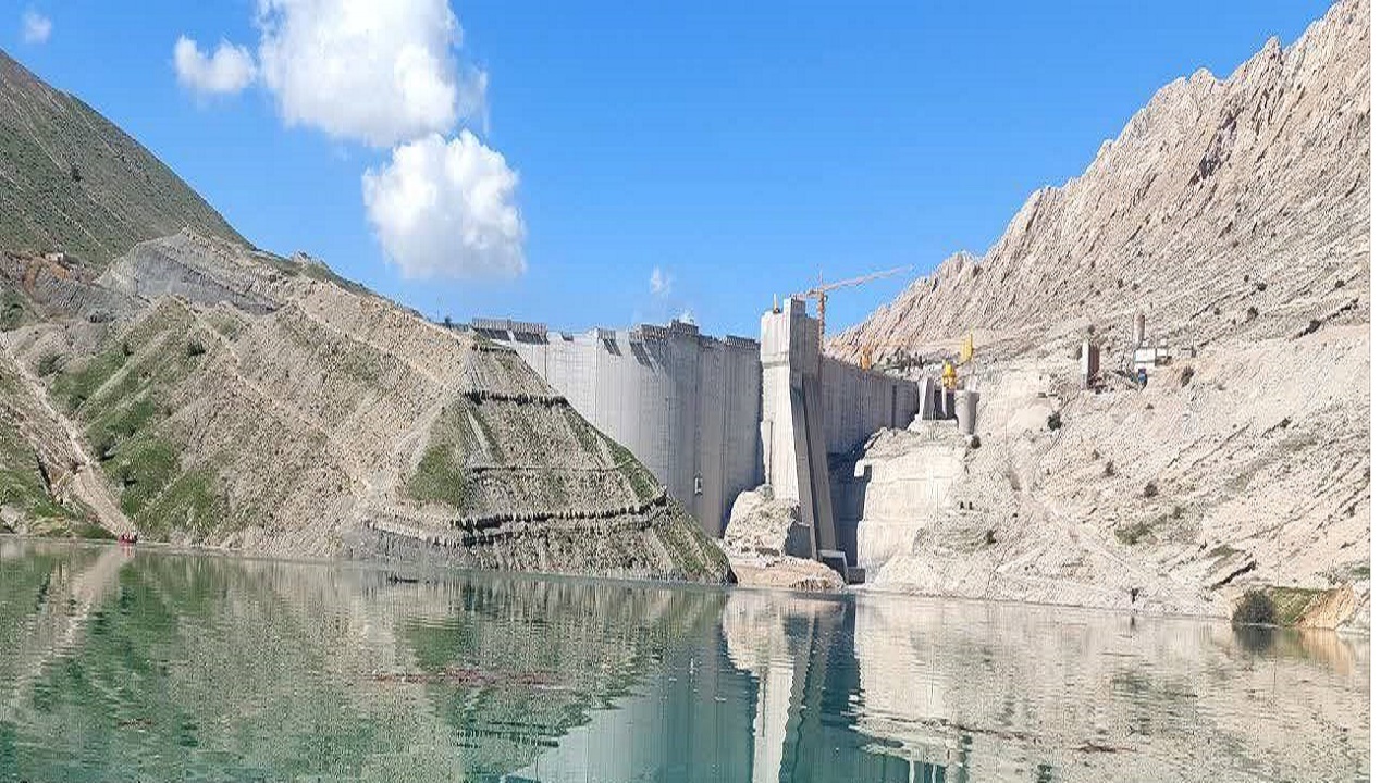 پیشرفت کاری  ۹۸  درصدی بلندترین سد بتون غلطکی کشور