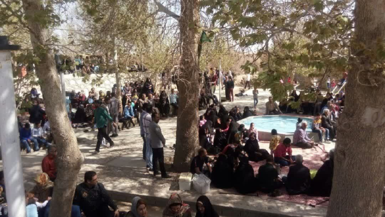 برگزاری آئین سنتی چهارده معصوم در روستای ترکان مروست