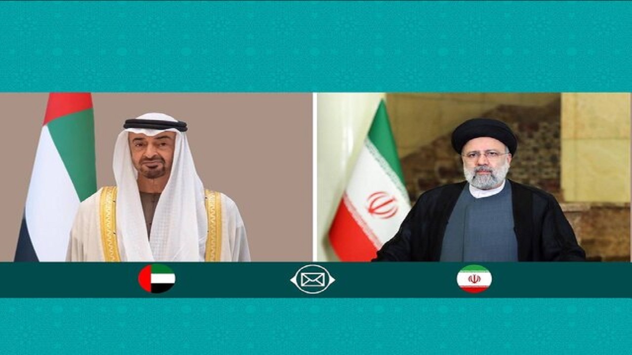 پیام تبریک رئیس و نواب رئیس دولت امارات به رئیسی به مناسبت عید فطر