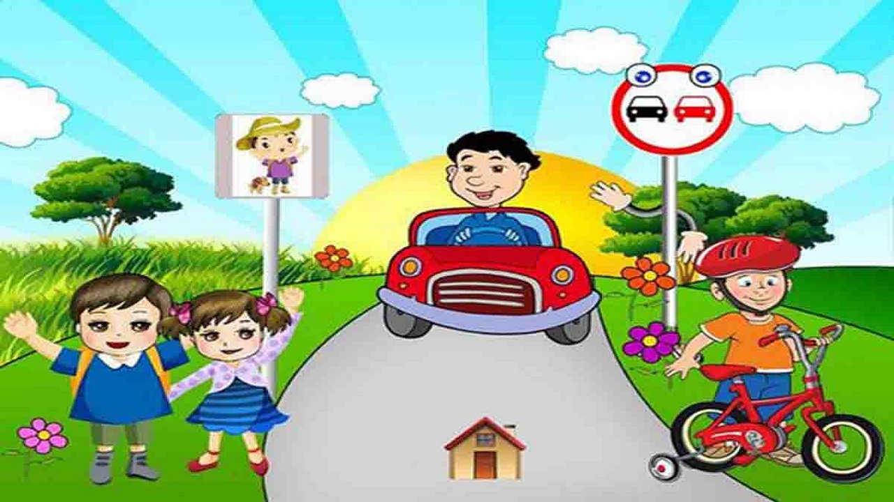 آموزش علائم راهنمایی و رانندگی به کودکان