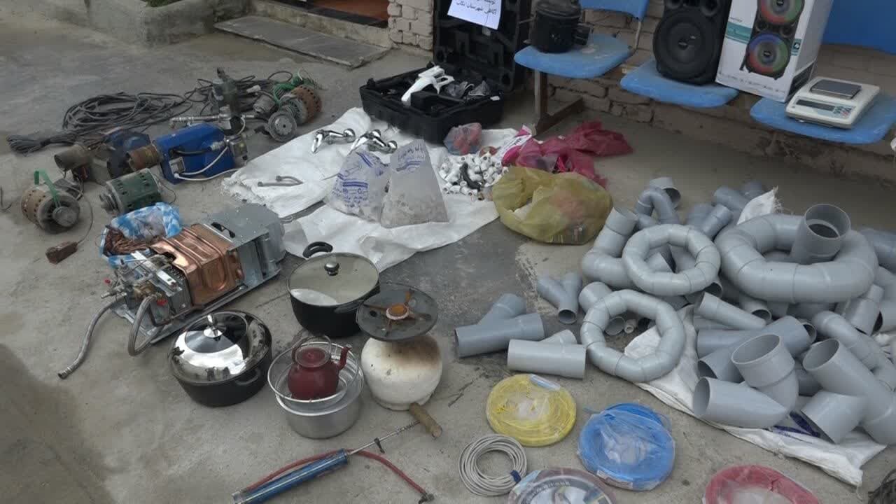 دستگیری سارقان منازل و ساختمان‌های نیمه کاره تکاب