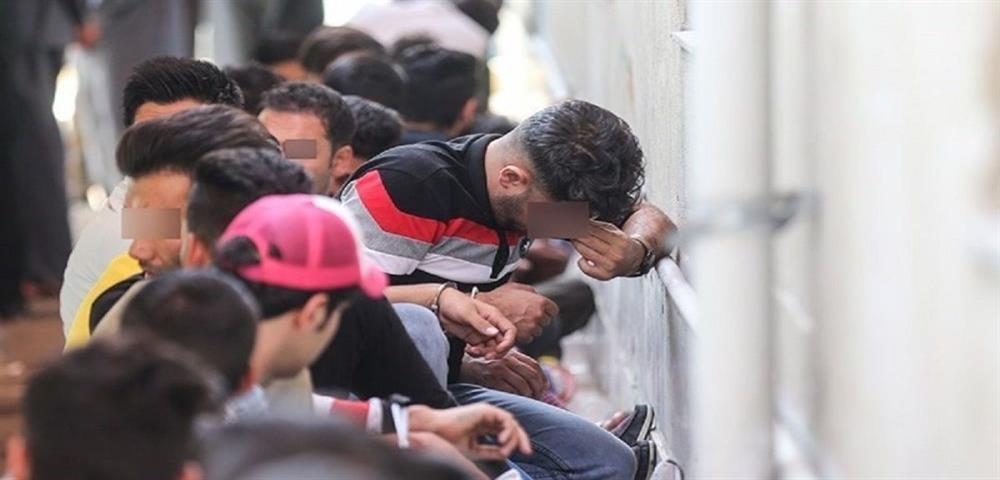 جمع آوری ۱۶۶ معتاد متجاهر در ساوجبلاغ