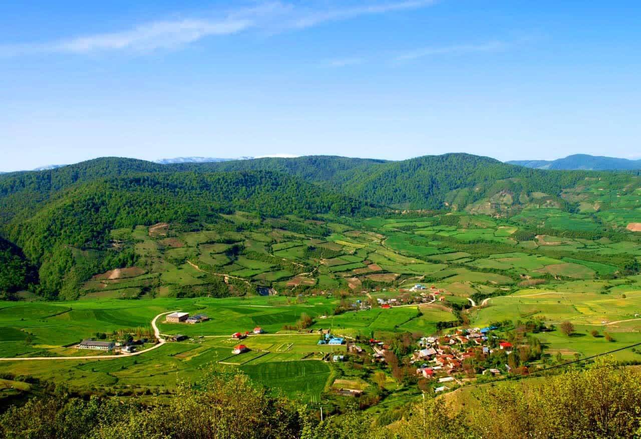 طبیعت روستای برما