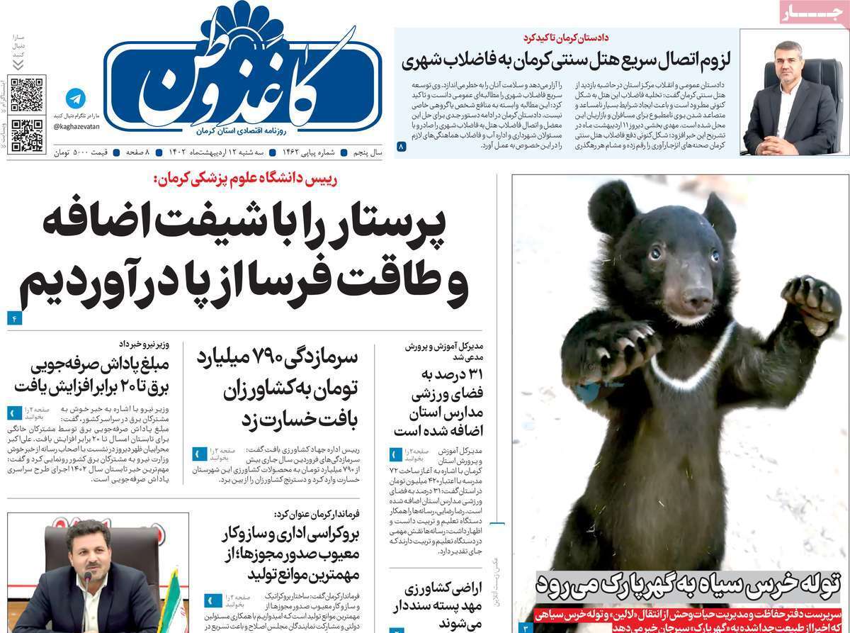 روزنامه کاغذ وطن