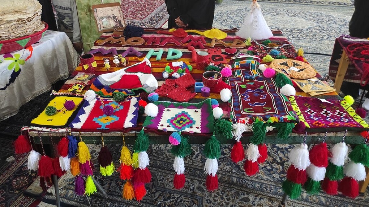 برپایی نمایشگاه تولیدات بانوان توانمند کهگیلویه و بویراحمد