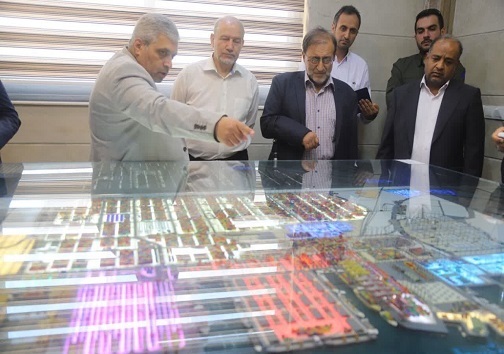 بازدید سرلشکر رحیم صفوی از بندر شهید رجایی