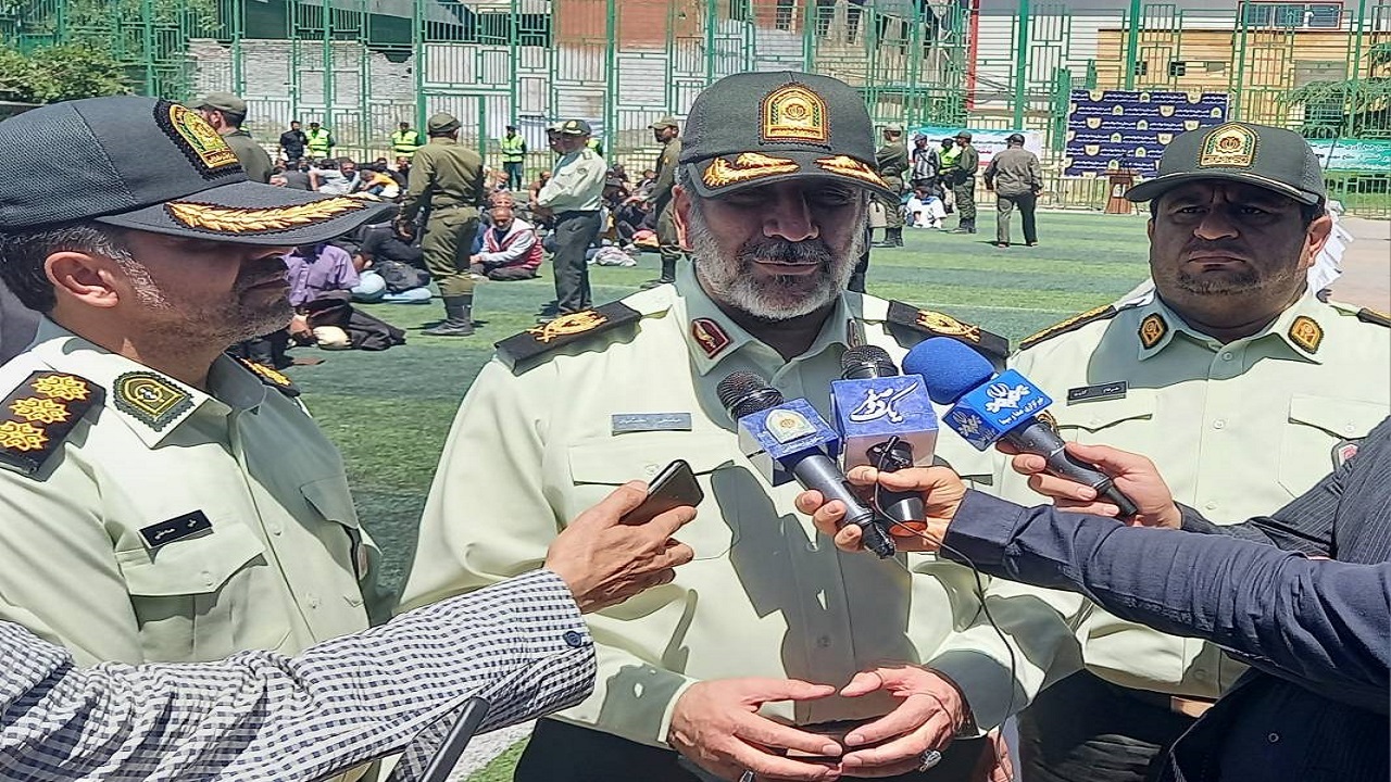 جمع آوری ۲۸۴ معتاد متجاهر در شوش، مولوی و هرندی