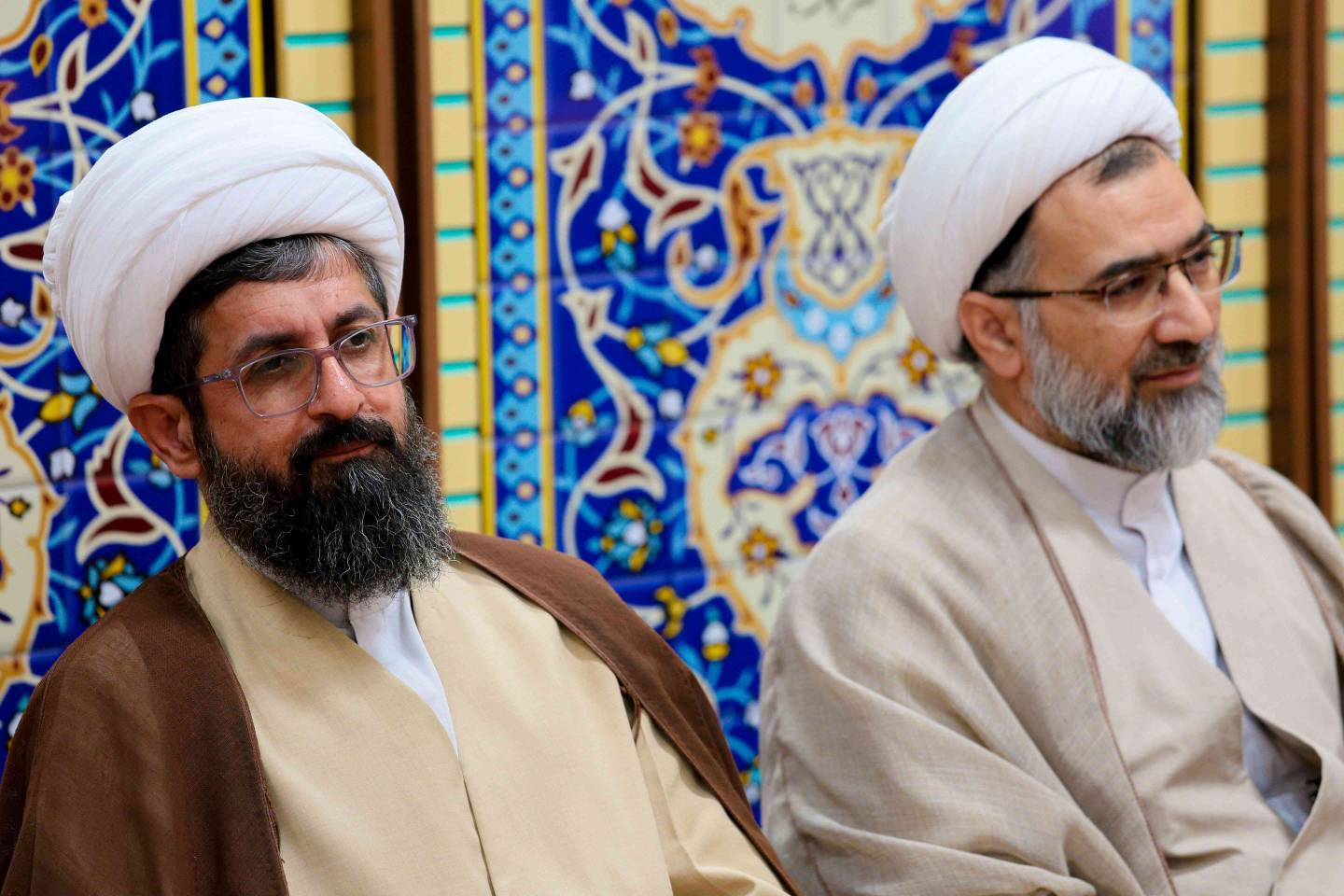 طلاب حوزه علمیه مروی در روز معلم