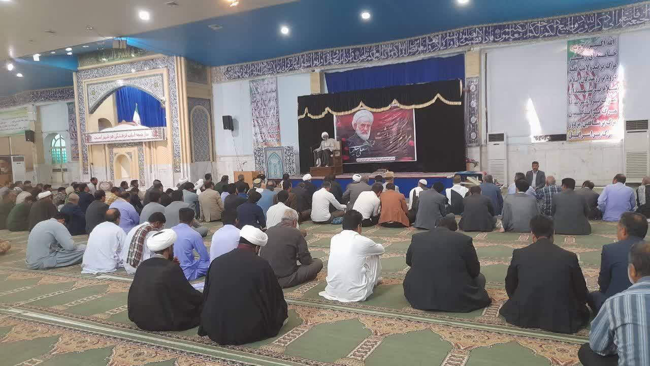 مراسم یادبود شهدا در سیستان و بلوچستان