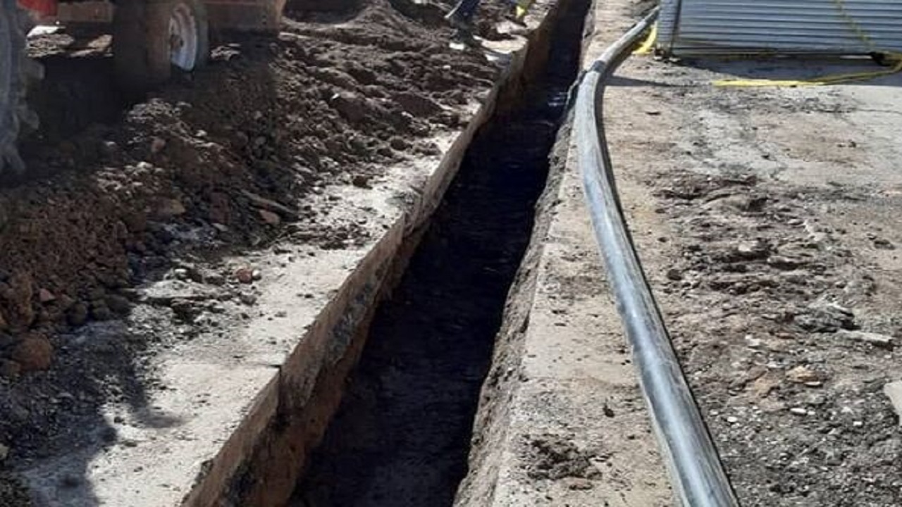 آبرسانی به شهرک جدید شهر ماژان ۵۰ درصد پیشرفت دارد