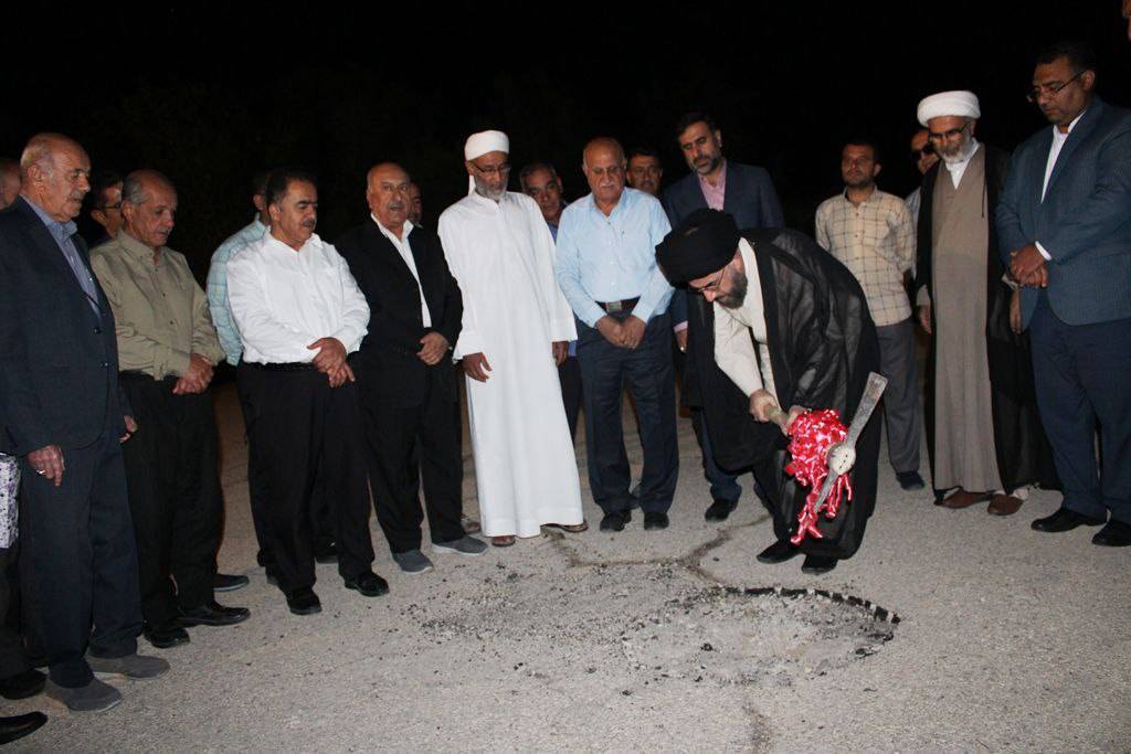 کلنگ زنی پروژه مدرسه