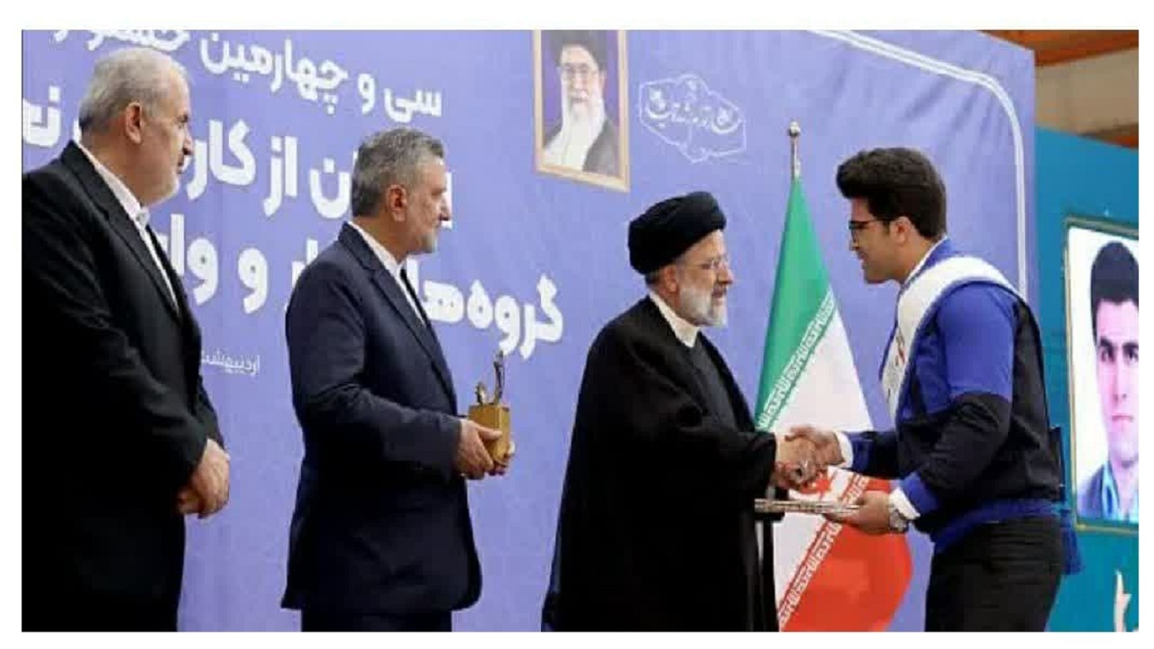 تقدیر رئیس جمهور از کارشناس بهره برداری نیروگاه شهید رجایی قزوین