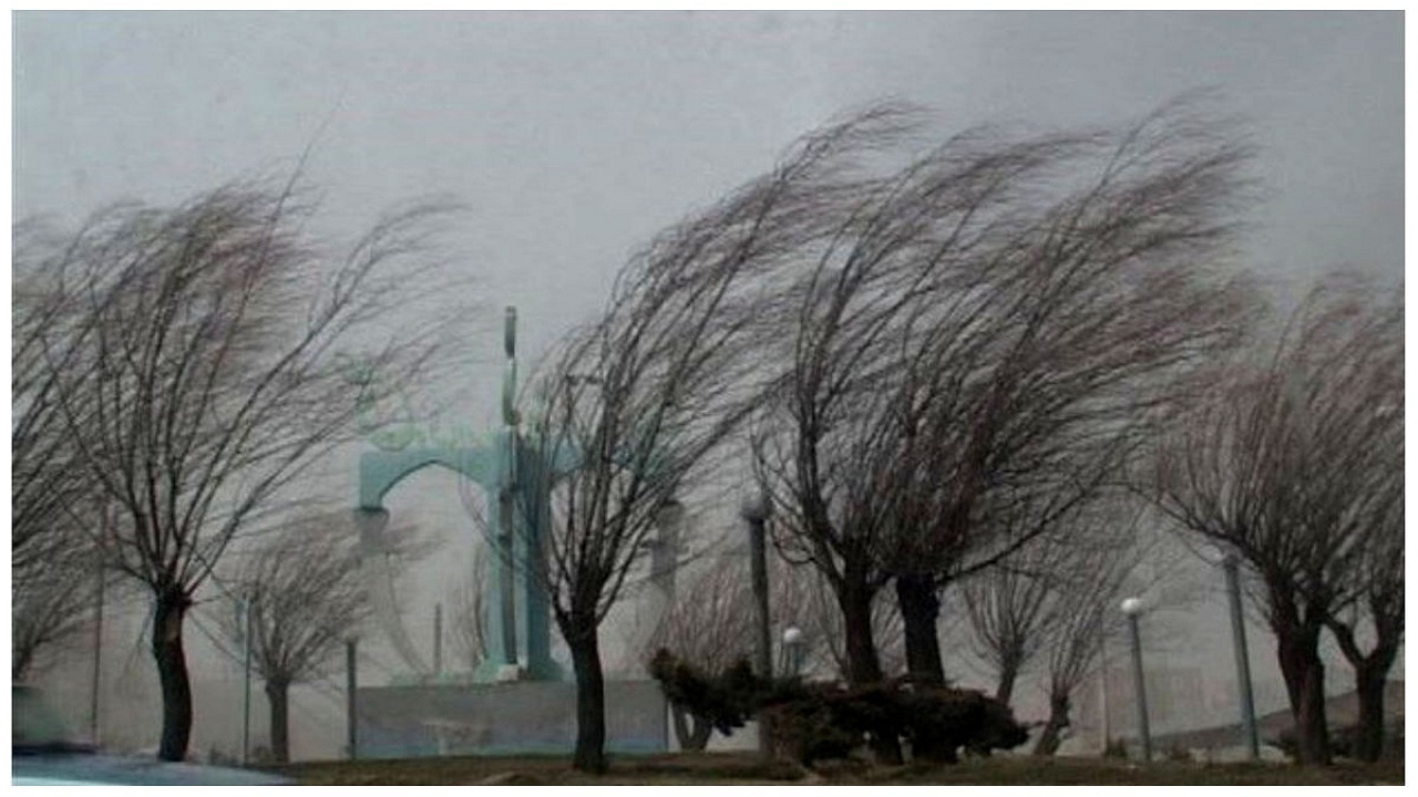 پیش بینی وزش باد در کرمان