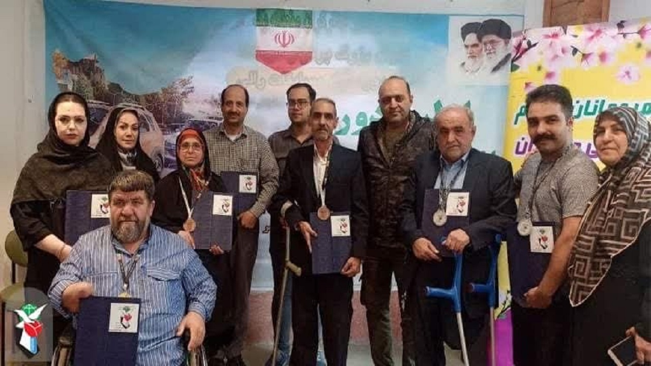 درخشش جانبازان استان قزوین در مسابقات رالی