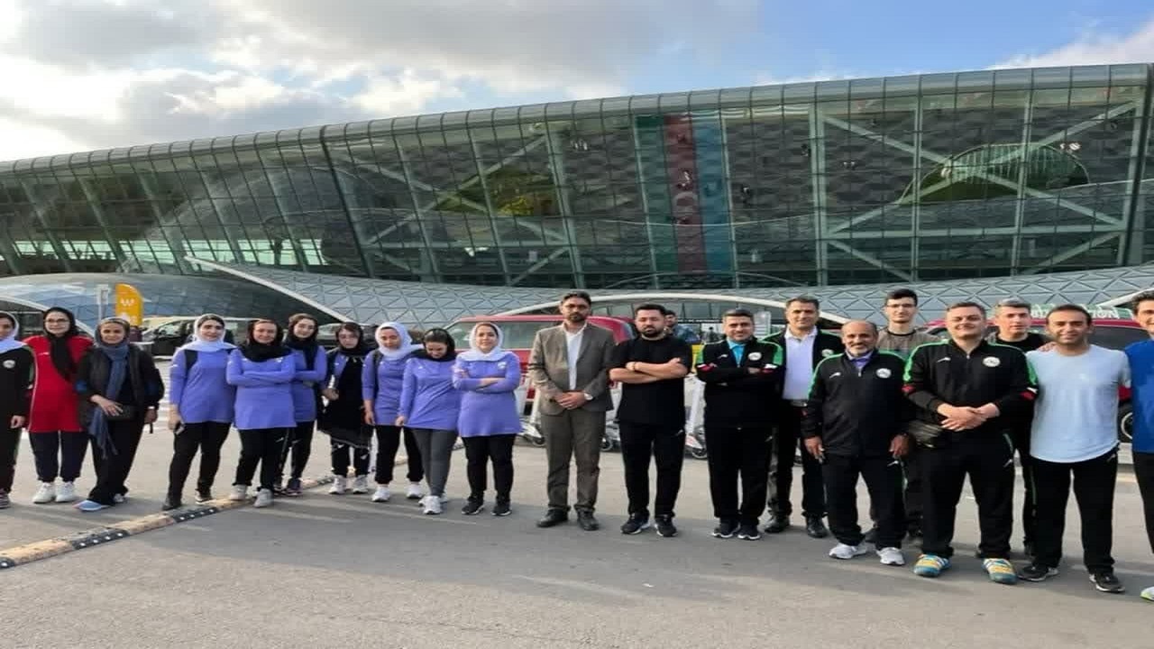 حضور ورزشکاران گیلانی در مسابقات جهانی تیراندازی باکو