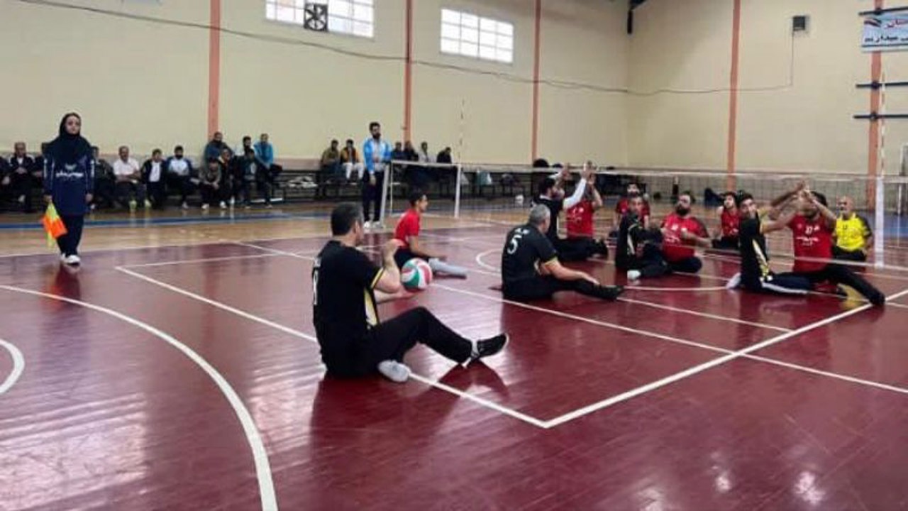 شروع لیگ والیبال نشسته مازندران