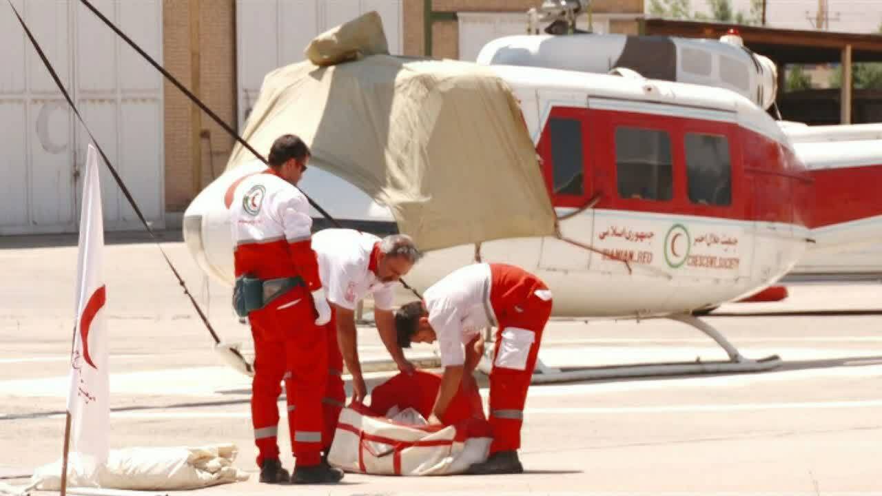 مانور طرح اضطراری هلال احمر در حوادث فرضی