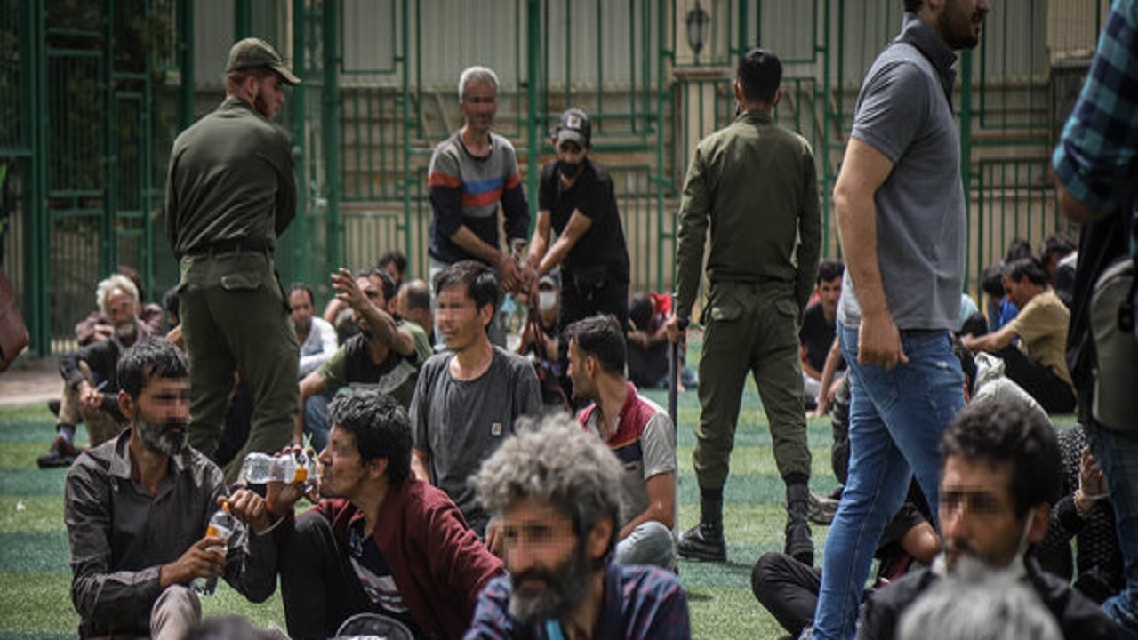 جمع آوری بیش از ۱۰۷۰ معتاد متجاهر در سطح استان کرمانشاه