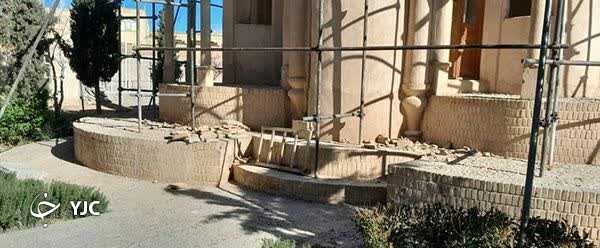 وضعیت نگهداری و حفاظت از عمارت کلاه فرنگی در آباده وضعیت نگهداری و حفاظت از عمارت کلاه فرنگی در آباده
