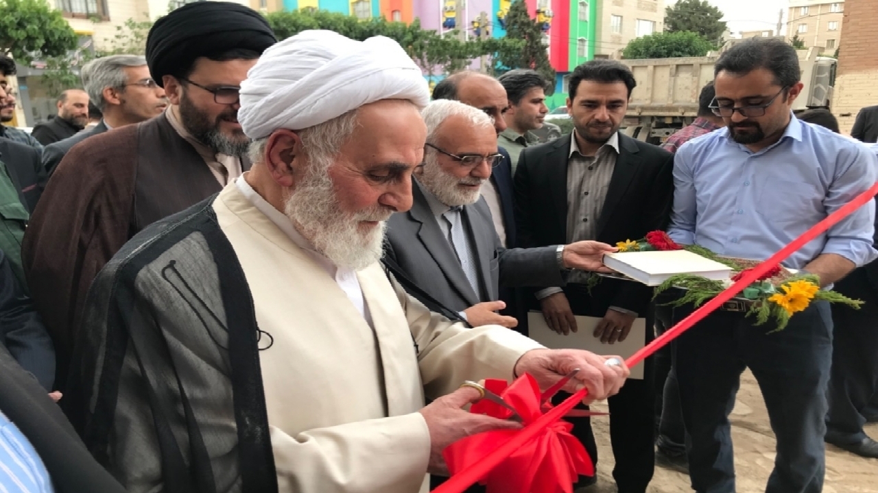 کلنگ زنی پروژه ۳۵ واحدی کمیته امداد در شهرری