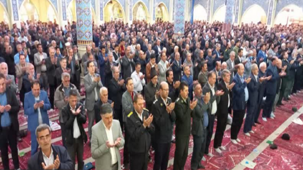 اقامه نماز عید فطر در آذربایجان شرقی