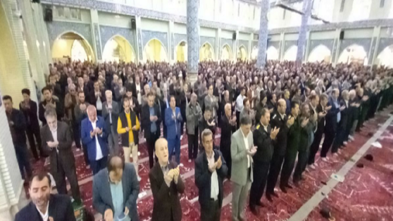 اقامه نماز عید فطر در آذربایجان شرقی