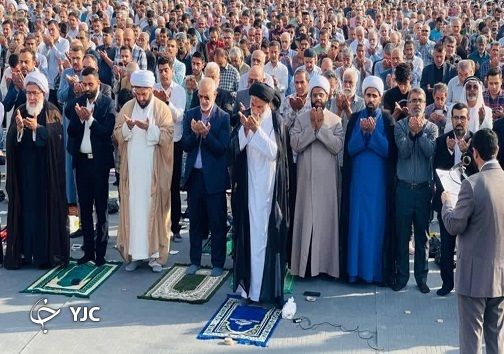 نماز عید سعید فطر در اهواز اقامه شد