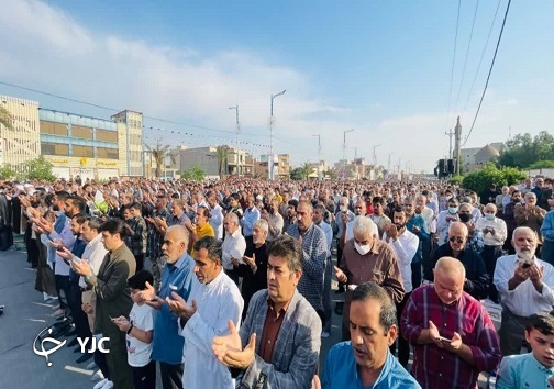 نماز عید سعید فطر در اهواز اقامه شد