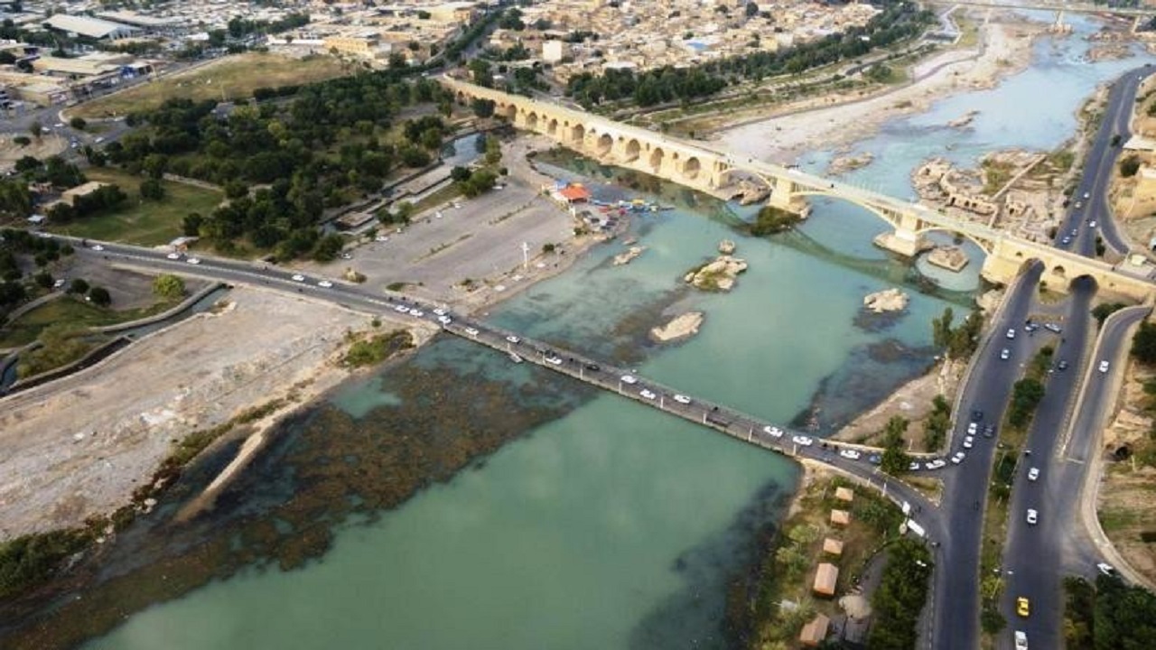 رودخانه دز محل تخلیه انواع آلودگی‌ها